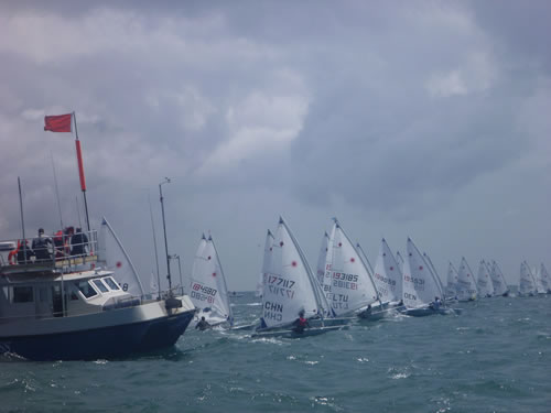 Lijia Xu at Sail for Gold 2011